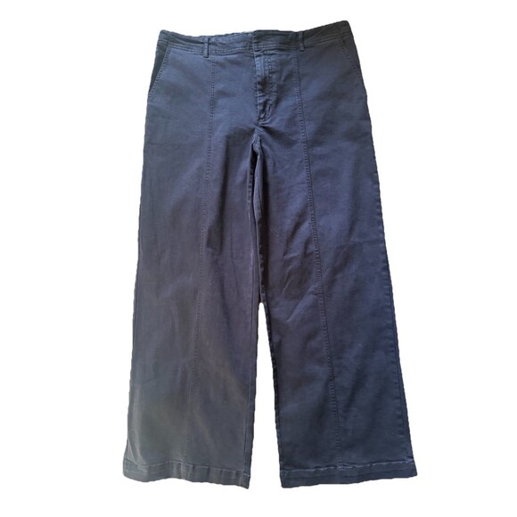 NWT Universal Thread Women's Size 16 Black Sailor Wide Leg Jeans High Rise - Picture 4 of 11